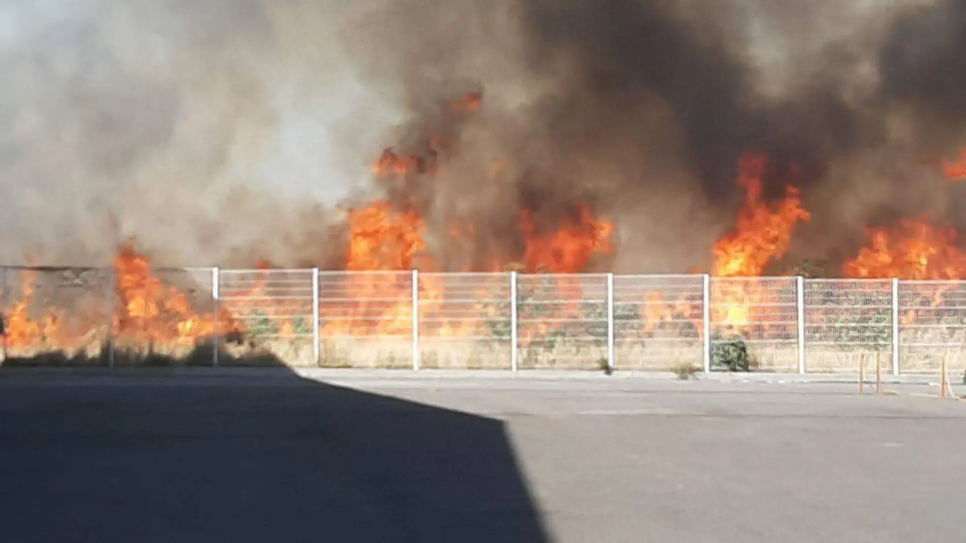 Incendio Aeropuerto de Guadalajara